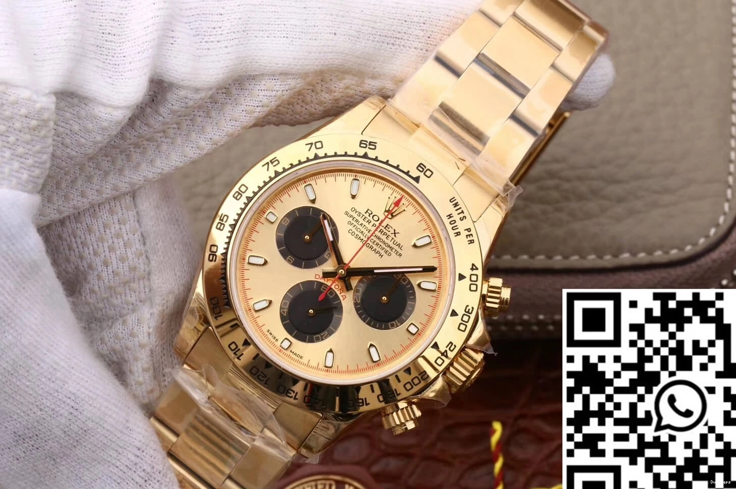 Daytona Yellow 116508 Gold Dial Factory Cosmograph JH Rolex 0304